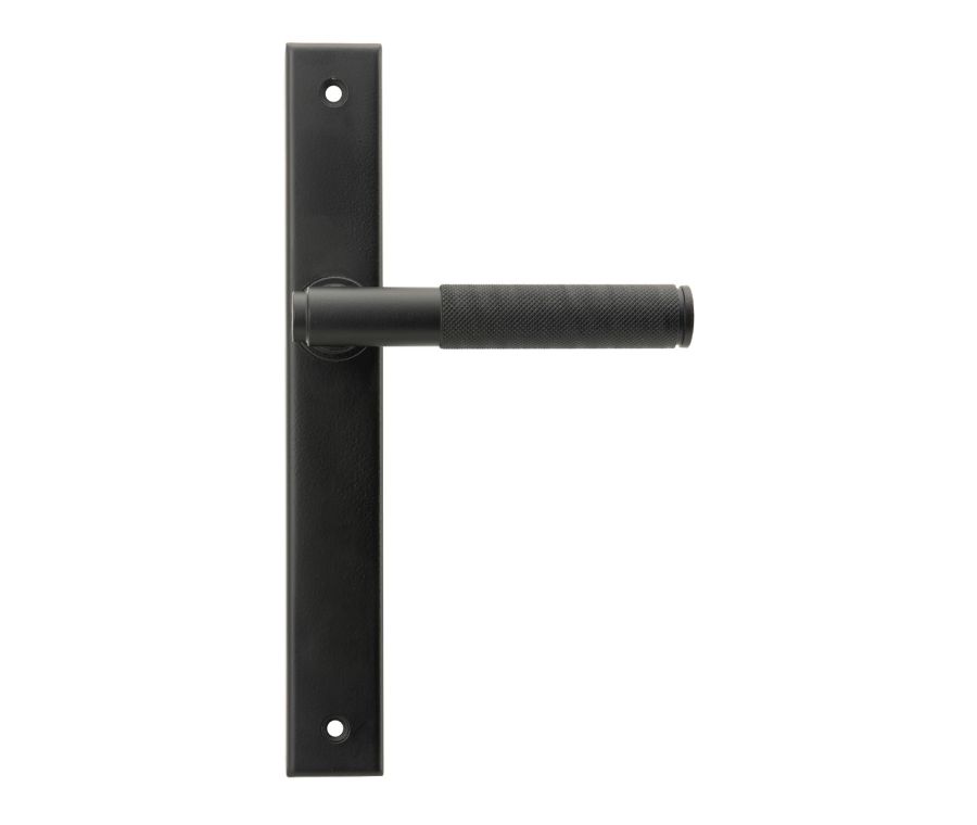 Matt Black Brompton Slimline Lever Espag. Latch Set  |  52540
