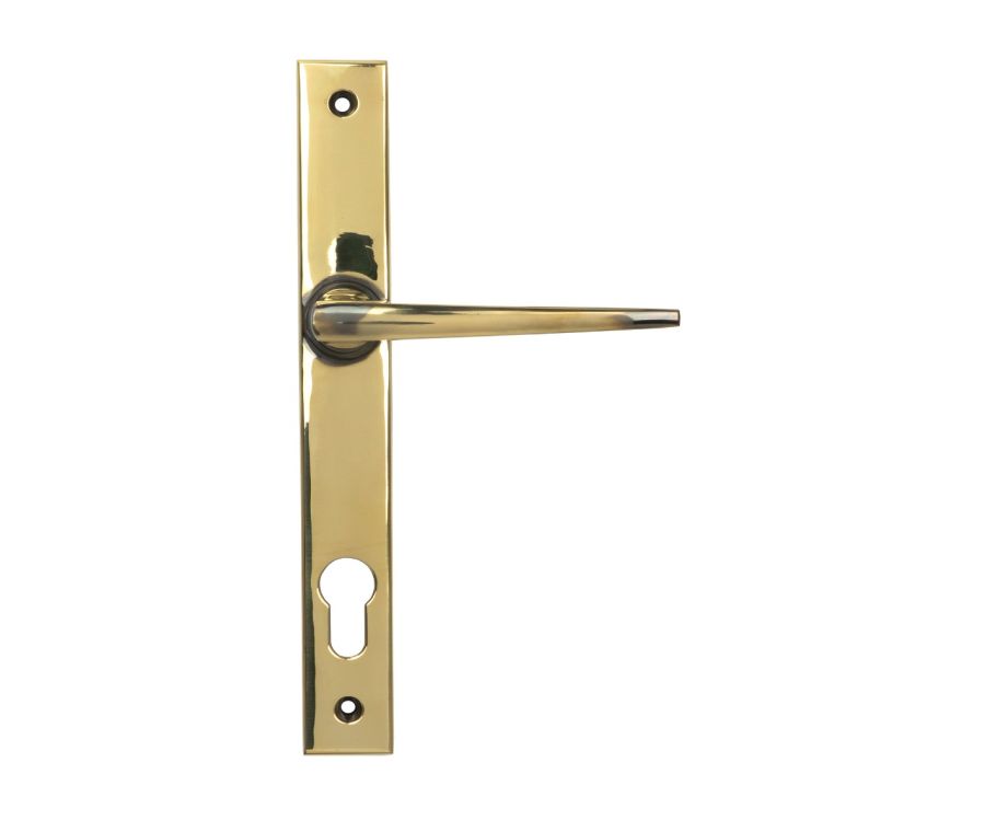 Aged Brass Eaton Slimline Lever Espag. Lock Set  |  52608