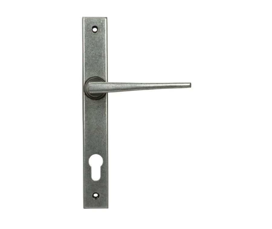 Pewter Eaton Slimline Lever Espag. Lock Set  |  52611