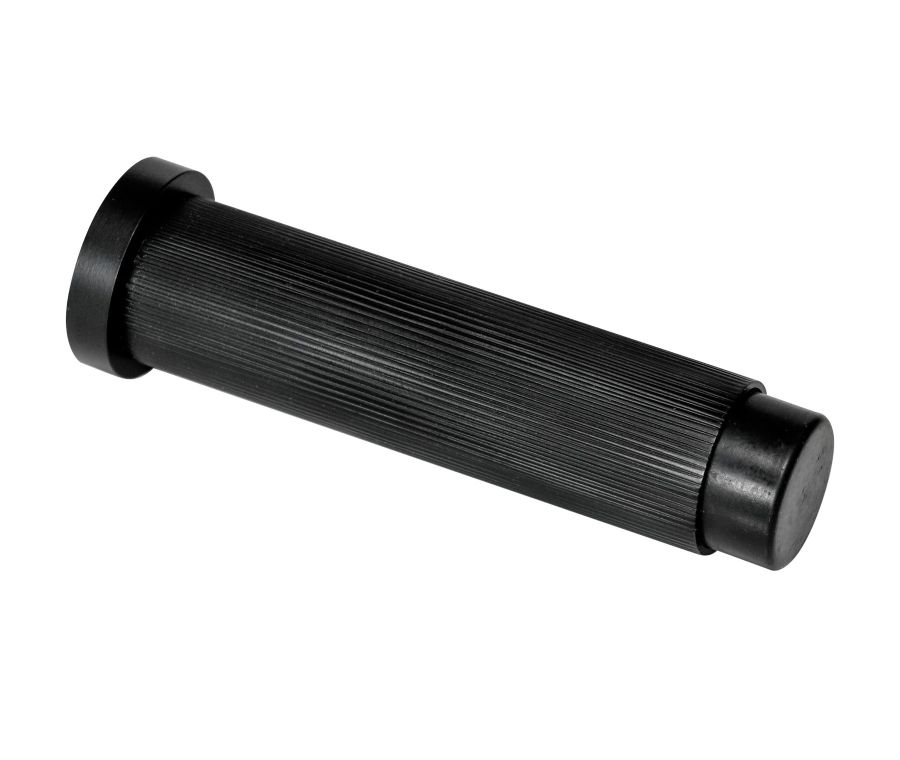 Black 76mm Linear Skirting Door Stop | 63751