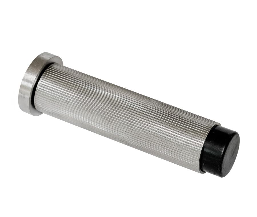 Satin Stainless Steel 76mm Linear Skirting Door Stop | 63752