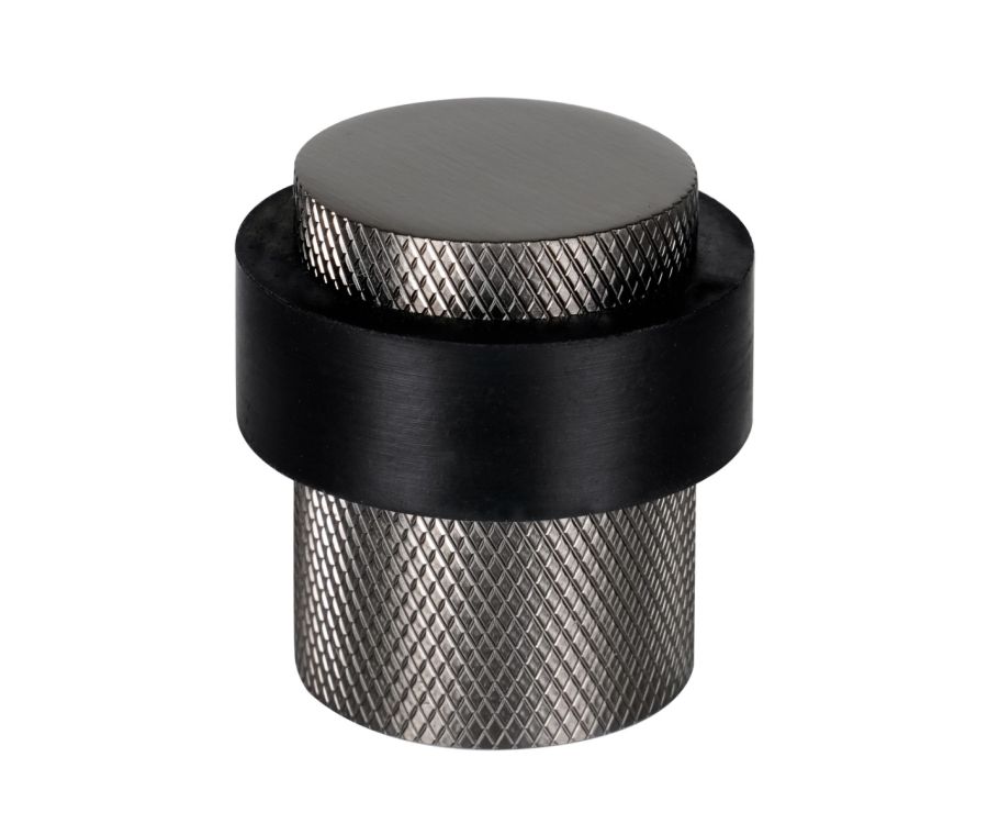 Dark Bronze 30mm Knurled Floor Door Stop | 63766