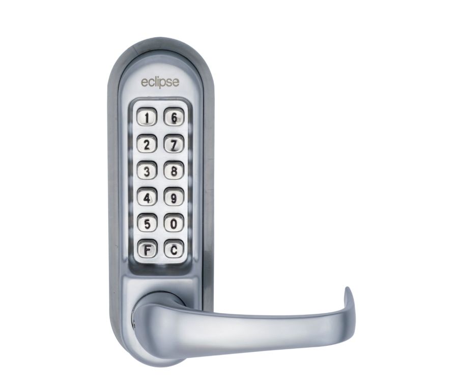 Eclipse ED50PK Satin Chrome Heavy Duty Passage Free Panic H/W Digital Lock |  70266