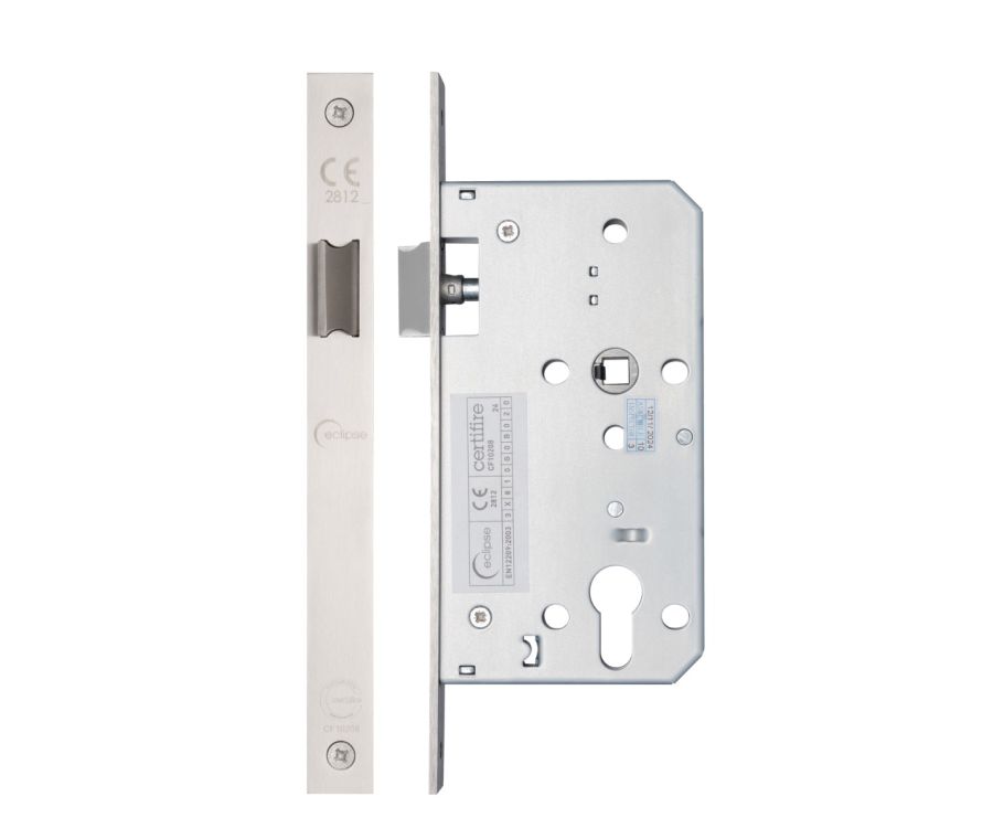 Ultimate Satin Stainless Steel 55mm DIN Latch - Square | IXL0055LSSS
