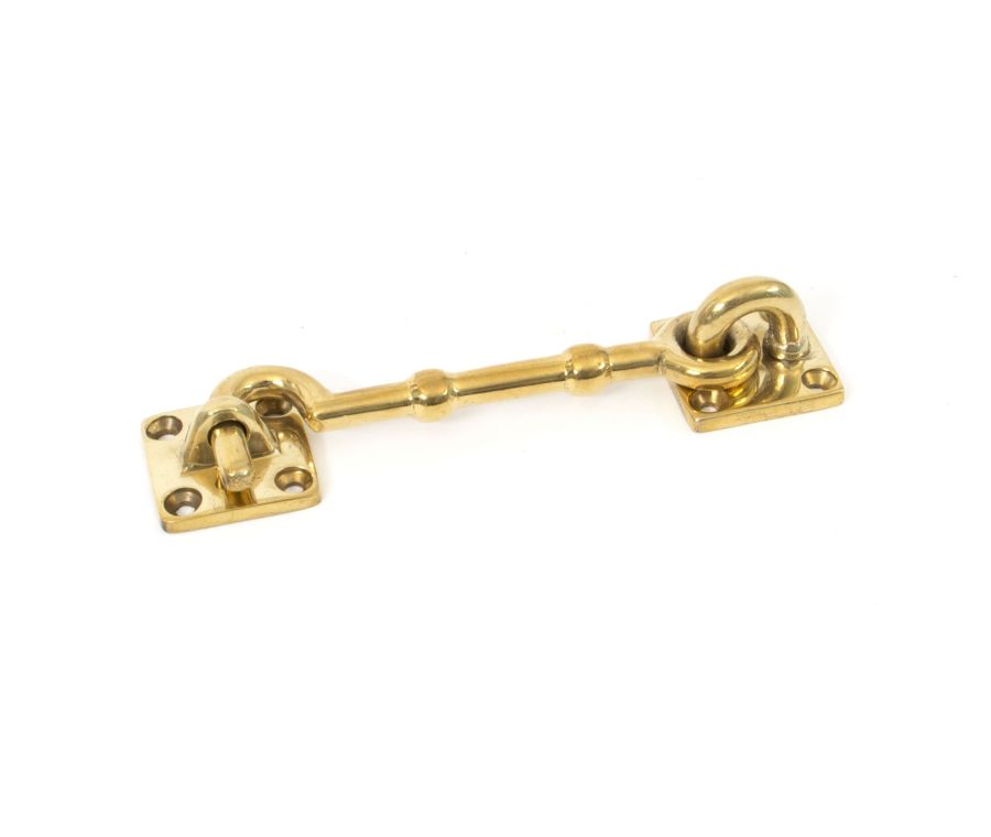 From the Anvil 100mm Polished Brass Cabin Hook | 83548