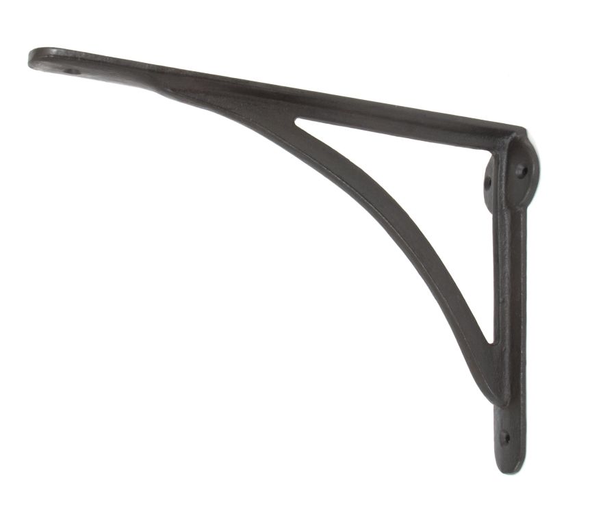 From the Anvil 174mm x 249mm Beeswax Curved Shelf Bracket | 83785
