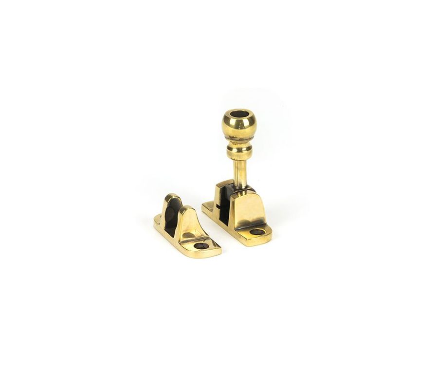 From the Anvil Aged Brass Mushroom Brighton Fastener | 83933