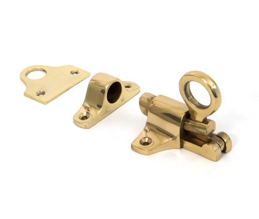 From the Anvil Polished Brass Fanlight Catch | 90267