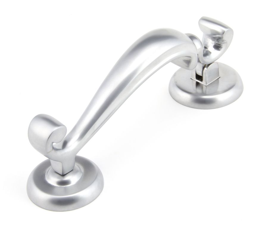 From the Anvil Satin Chrome Doctor's Door Knocker | 92002
