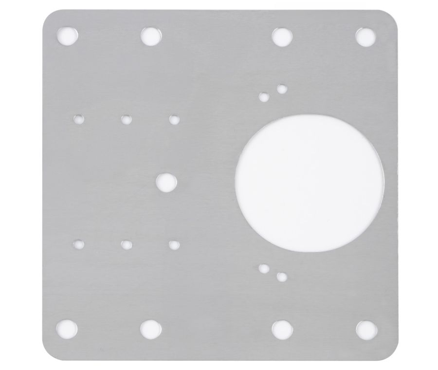 Pair Stainless Steel Cabinet Hinge Fixing Repair Plate (Pack 2)  | 99050