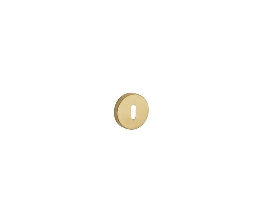 Single Satin Brass Standard Profile Escutcheon | A8310SB