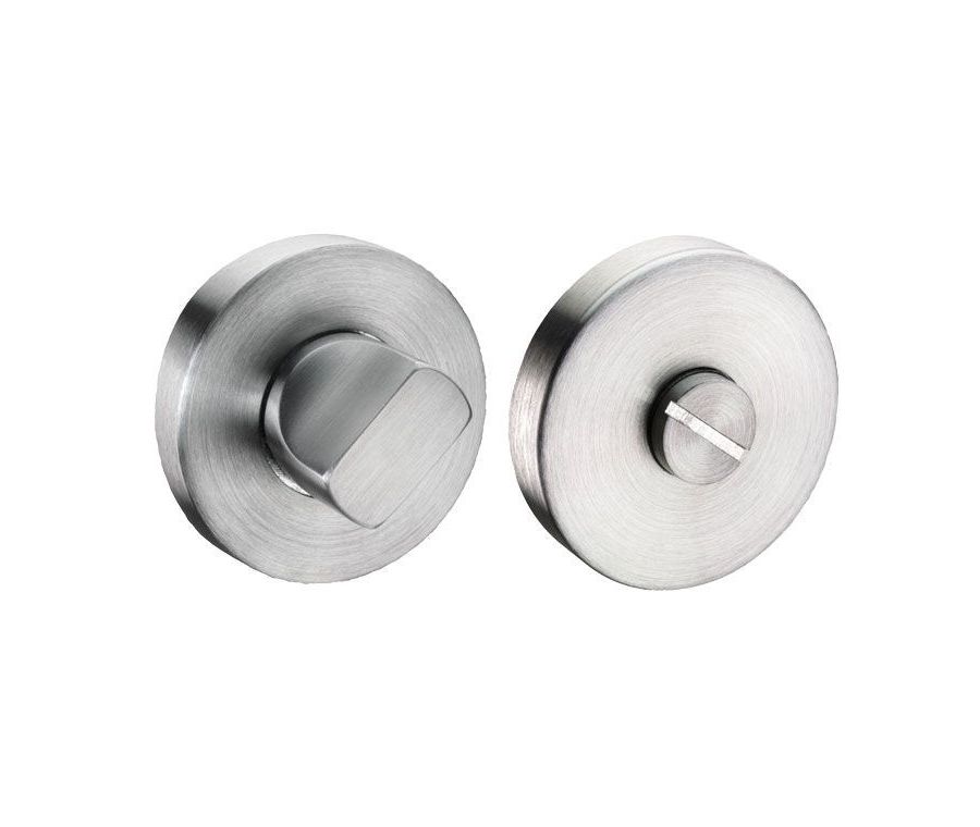 Set Rose Satin Stainless Steel Bathroom Turn & Emergency Release | A9010S