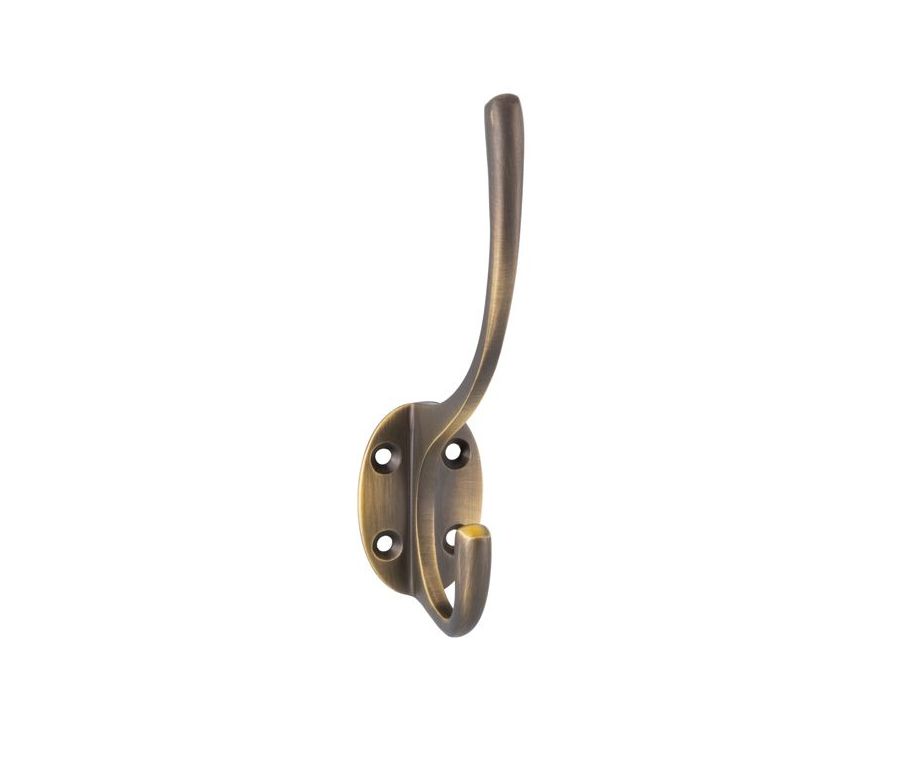 Antique Brass Single Hat & Coat Hook | AA25AB