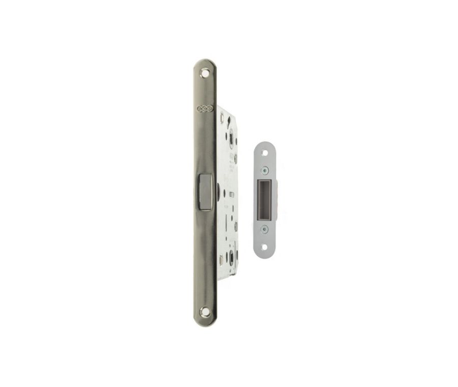 Polished Chrome AGB Polaris 2XT Magnetic Bathroom lock 60mm backset | AGB2XTWCPC