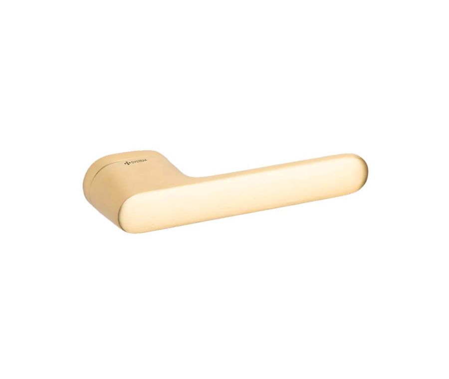 Set Orno Satin Brass Akik Lever | AK010SB