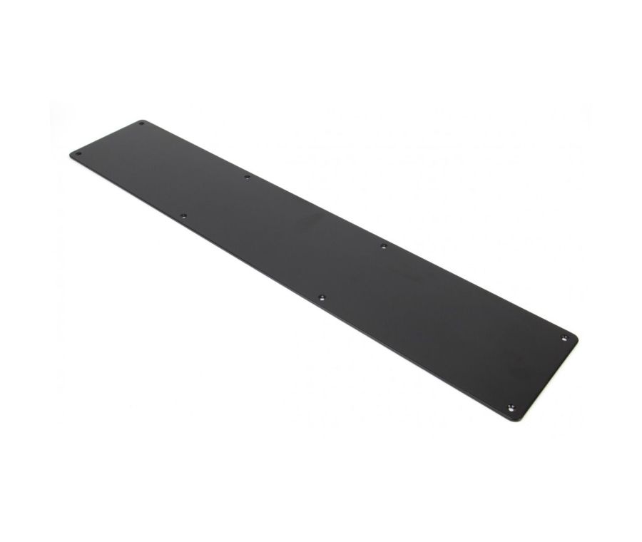 745 x 150mm Matt Black Kicking Plates | AKP745MB