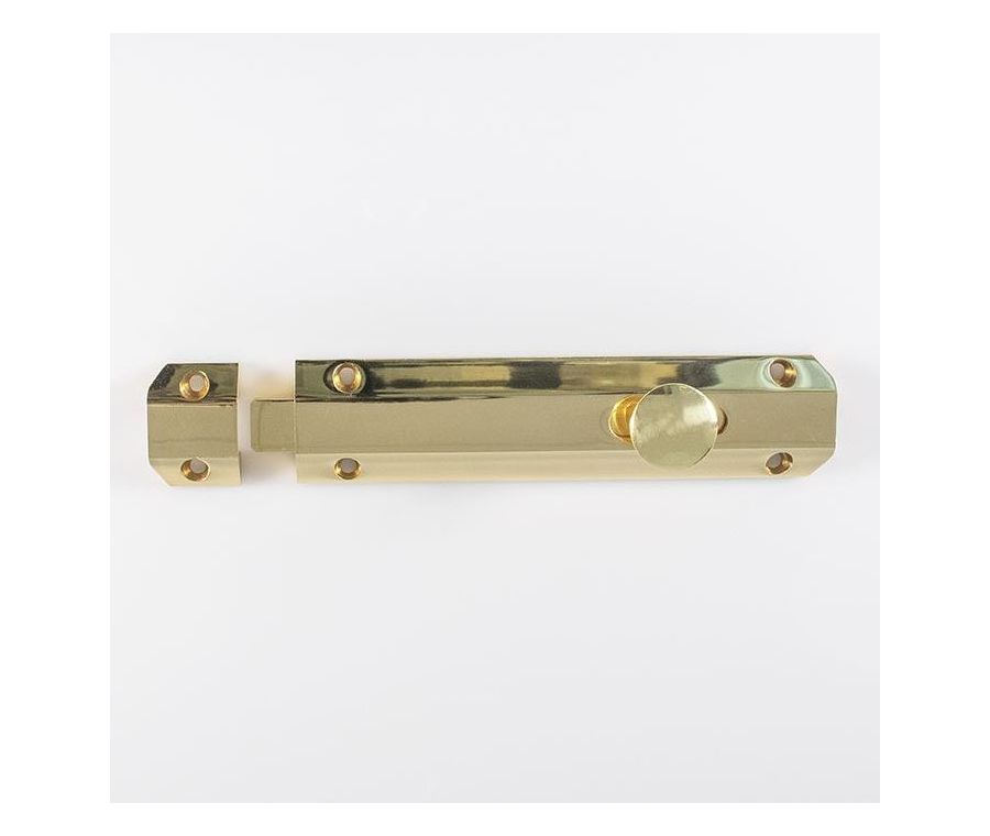 Polished Brass 152mm Surface Bolt | AQ82