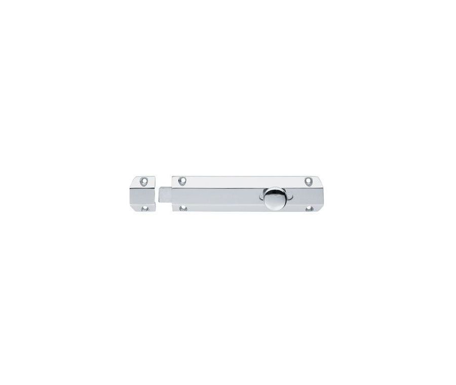 Polished Chrome 202mm Surface Bolt | AQ83CP