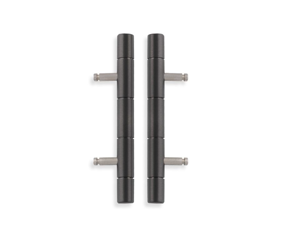 Dark Bronze PVD Cabinet Brass Dummy Hinge (Pair) | AW000-64-DBZPVD