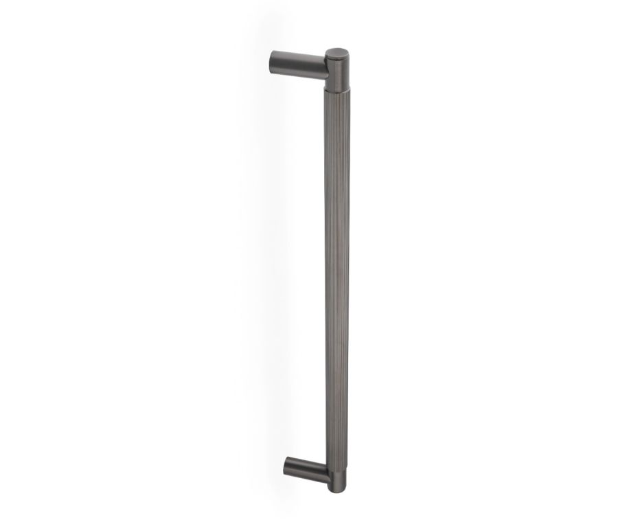 Dark Bronze PVD Spitfire Reeded Pull Handle | AW502-450-DBZPVD