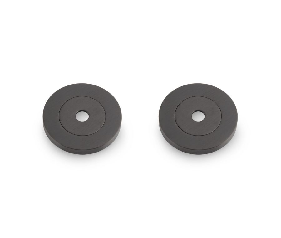 A&W Dark Bronze PVD Pack Roses to suit Spitfire pull handles| AW50RPDBZPVD