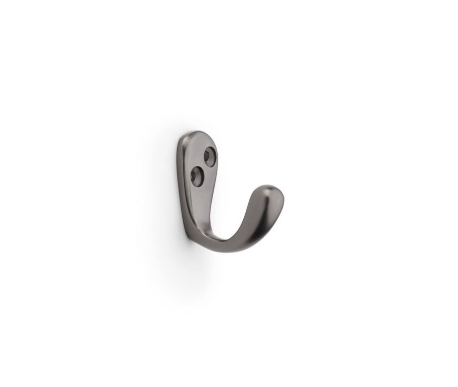 Alexander & Wilks Dark Bronze Victorian Single Robe Hook | AW774DBZ