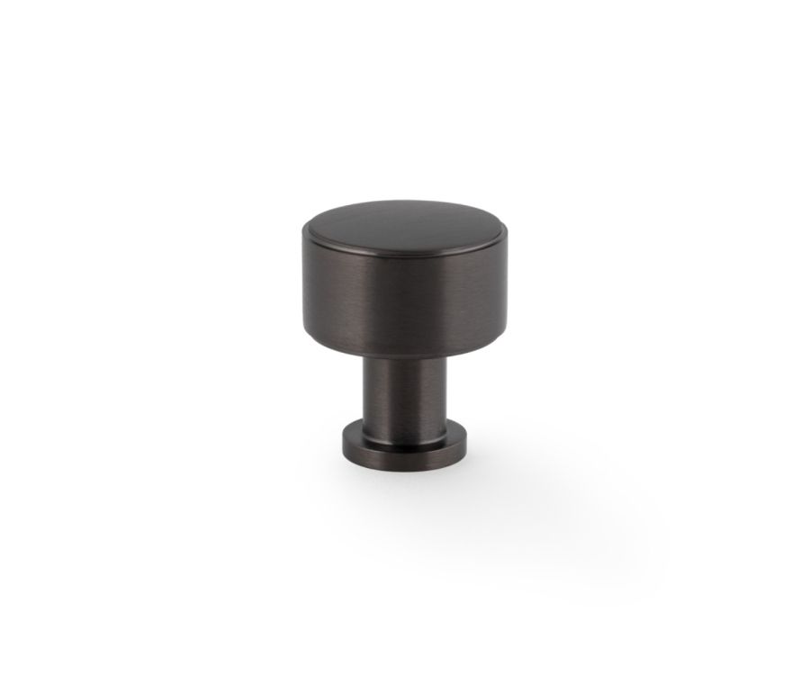 Dark Bronze PVD 29mm Lucia Plain Cabinet Knob | AW807P-29-DBZPVD