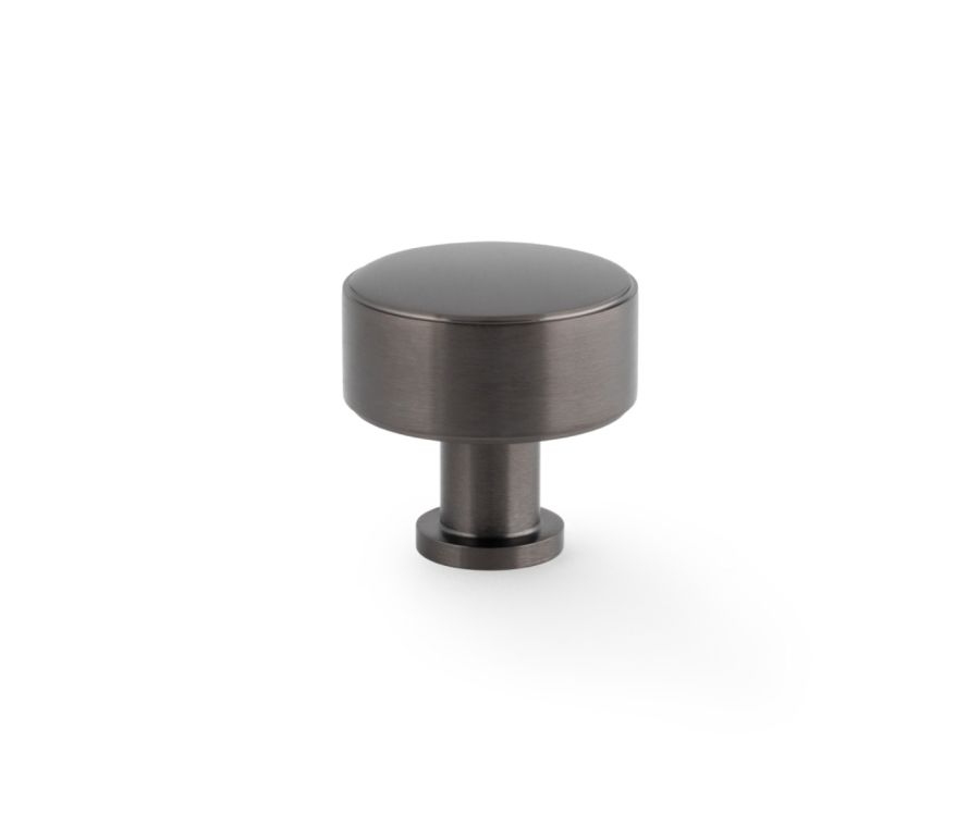 Dark Bronze PVD 35mm Lucia Plain Cabinet Knob | AW807P-35-DBZPVD