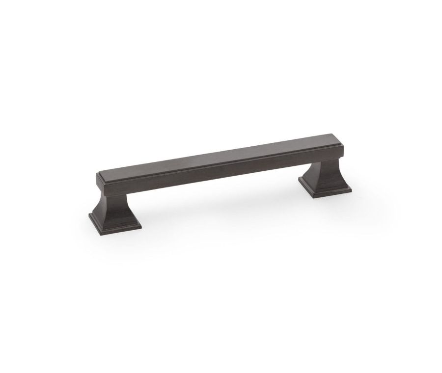 A&W Dark Bronze PVD Jesper Square Cupboard Pull Handle c/c 128mm