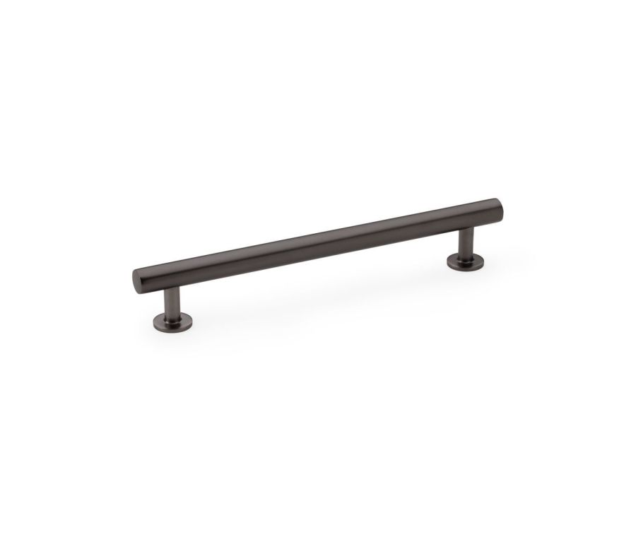 A&W Dark Bronze Round T Bar Cupboard Pull Handle c/c 160mm | AW814-160-DBZ