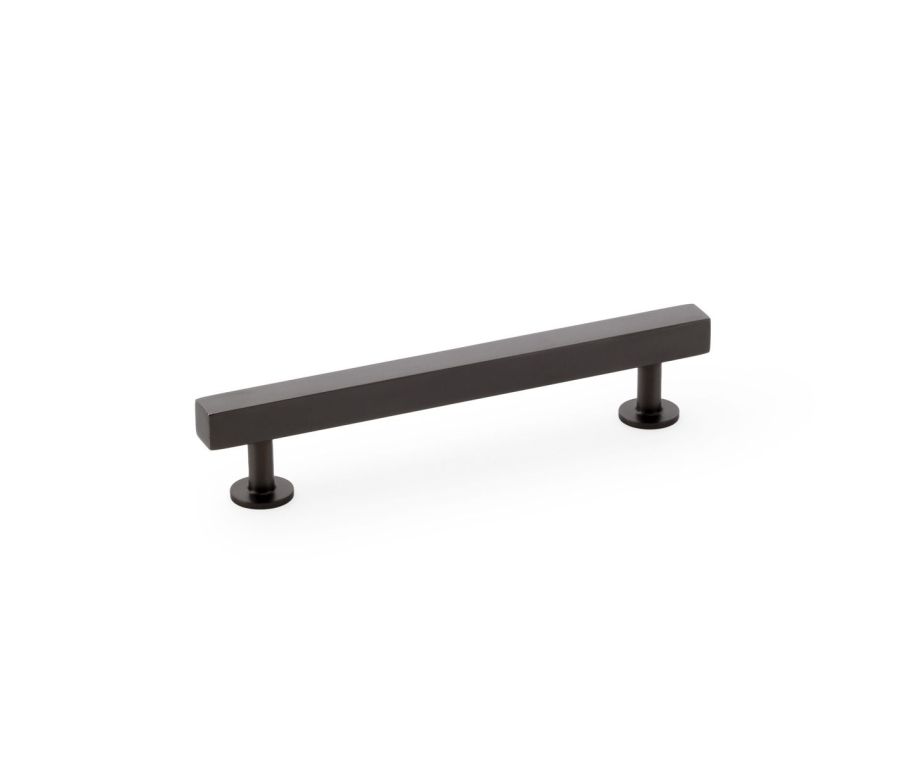 A&W Dark Bronze Square T Bar Cupboard Pull Handle c/c 128mm | AW815-128-DBZ
