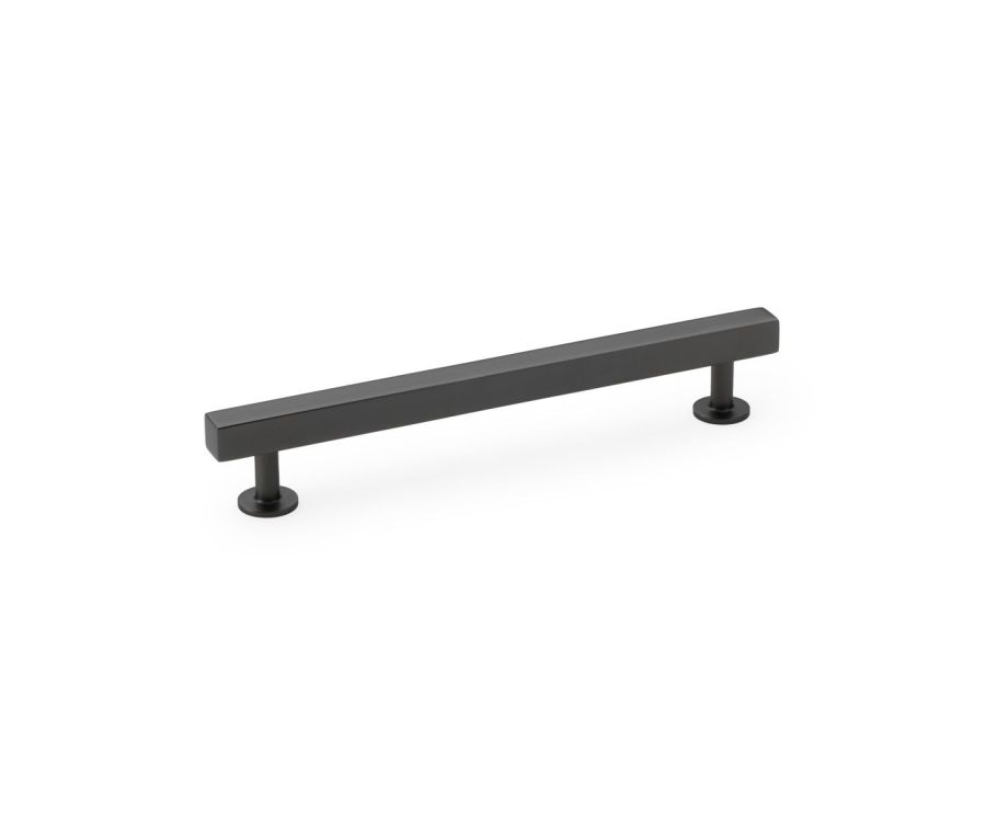 A&W Dark Bronze Square T Bar Cupboard Pull Handle c/c 160mm | AW815-160-DBZ