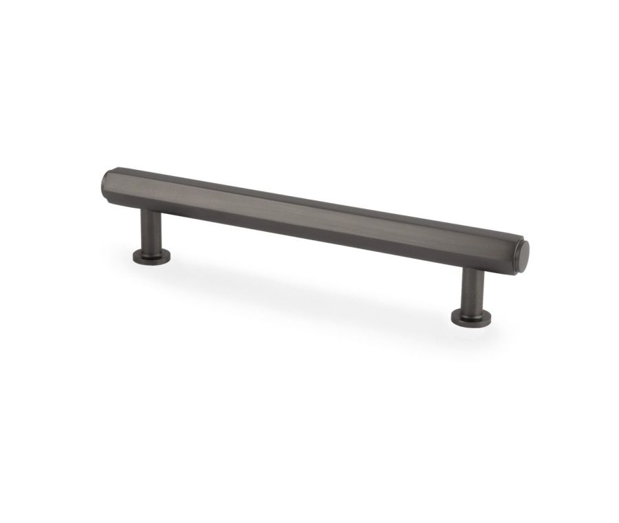 Alexander and Wilks Bronze 128mm Hexagonal Pull Handle | AW830-128-DBZ