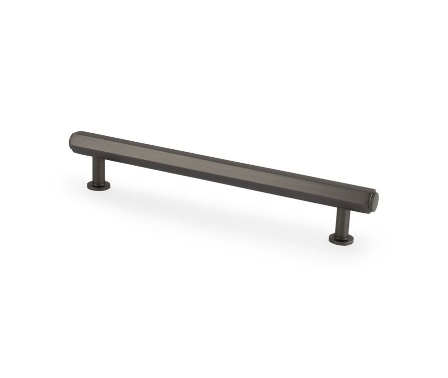 Alexander and Wilks Bronze 160mm Hexagonal Pull Handle | AW830-160-DBZ