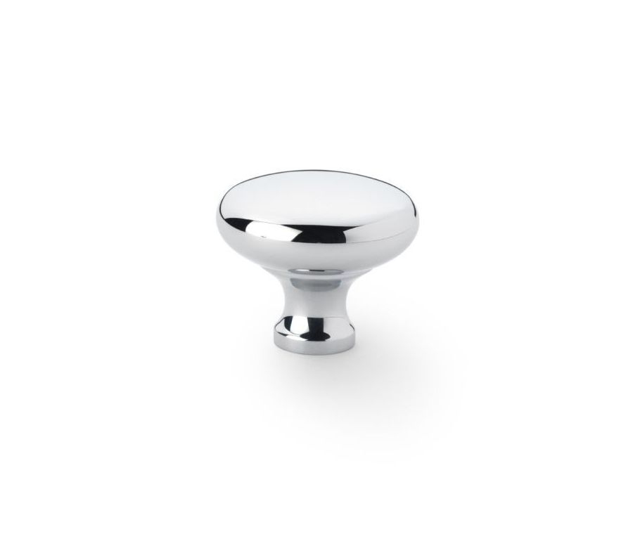 A&W Polished Chrome 38mm Wade Round Cupboard Knob | AW836-38-PC