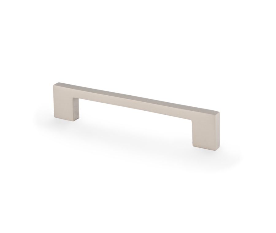 Satin Nickel 128mm Marco Cupboard Pull Handle | AW837-128-SN