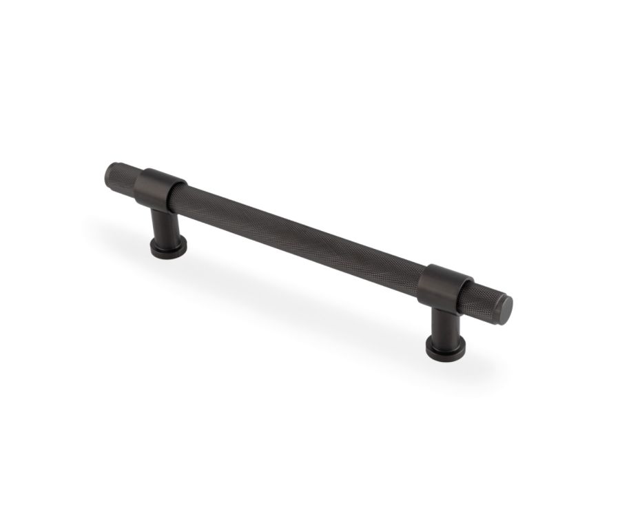 Dark Bronze PVD Kingston Knurled Pull Handle-160mm c/c