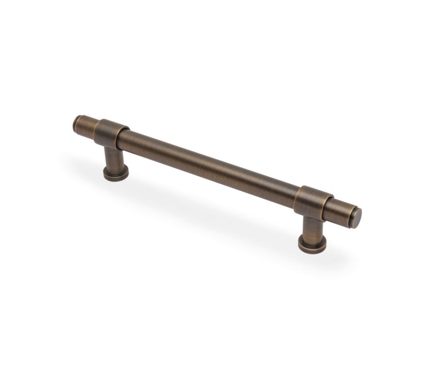 Antique Brass 160mm Kingston Plain Pull Handle AW839P-160-AB