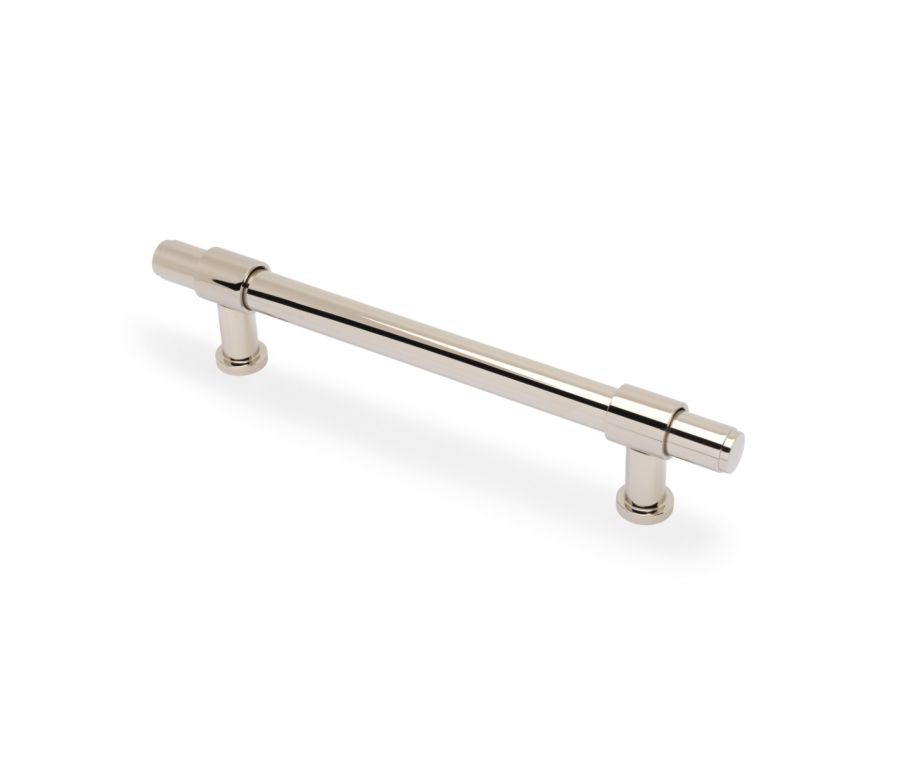 Polished Nickel PVD 160mm Kingston Plain Pull Handle AW839P-160-PNPVD