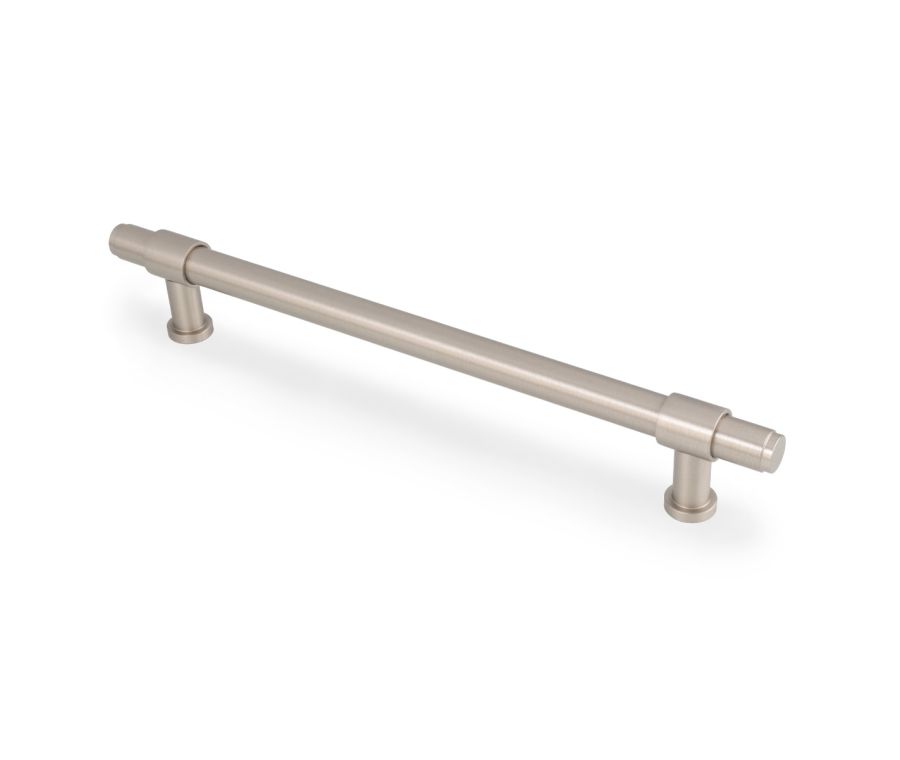 Satin Nickel PVD 224mm Kingston Plain Pull Handle AW839P-224-SNPVD