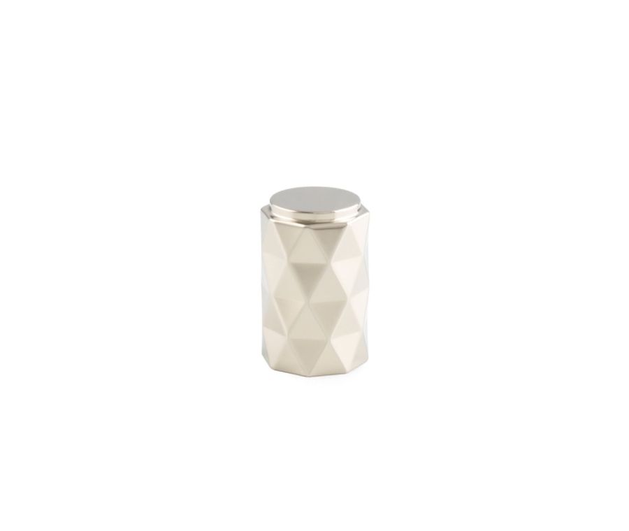 Alexander Wilks Polished Nickel PVD Diamond Cut Knob | AW847-30-PNPVD