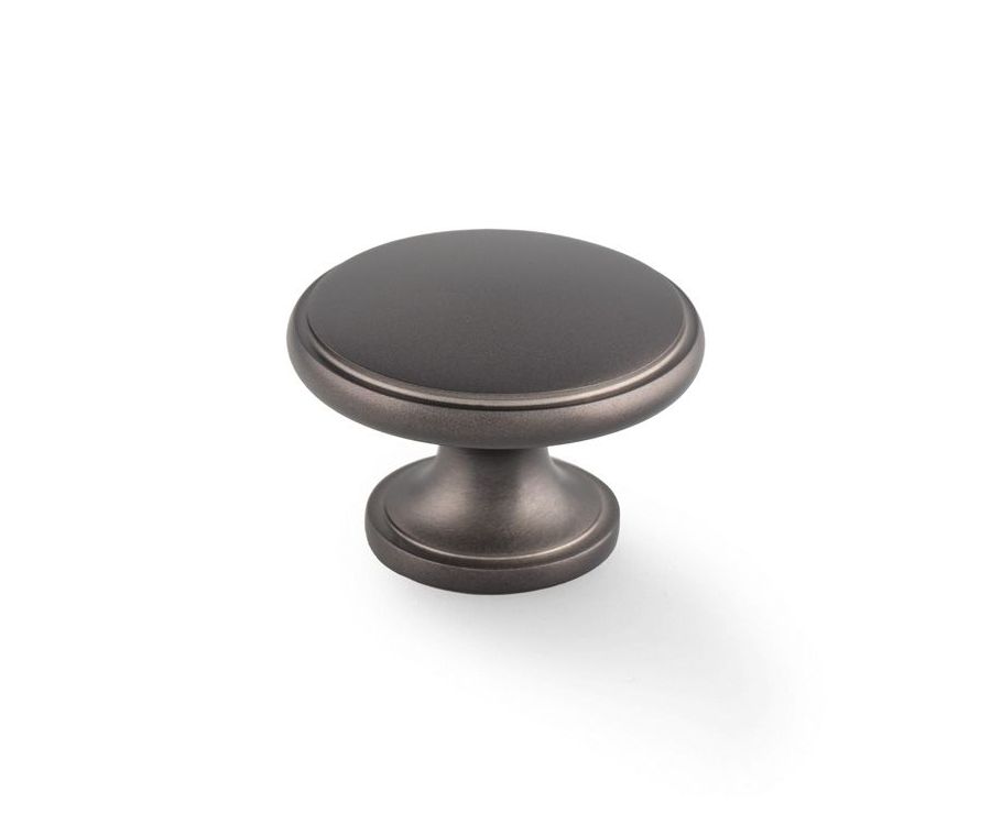 A&W Dark Bronze Cambridge Round Cupboard Knob | AW849-38-DBZ