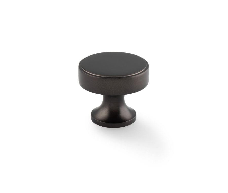 A&W Dark Bronze Havana Round Cupboard Knob | AW855-38-DBZ