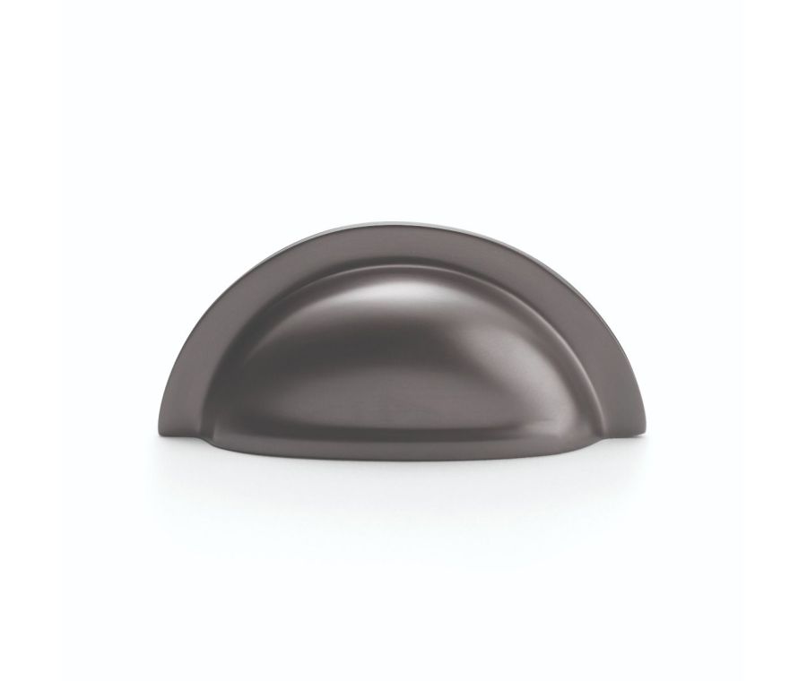 Alexander and Wilks Dark Bronze Bardom Ridged Cup Handle | AW903DBZ