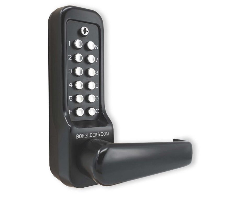 Borg 7000 Easicode Pro Marine Grade Black Digital Lock 
