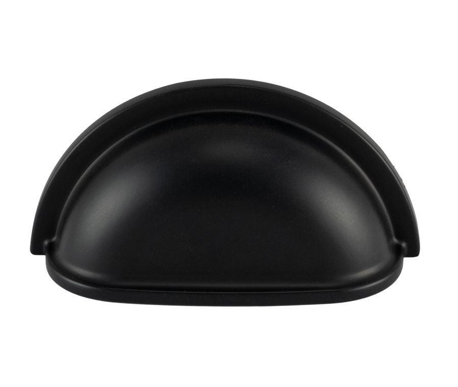 Matt Black 76mm Traditional Cup Pull