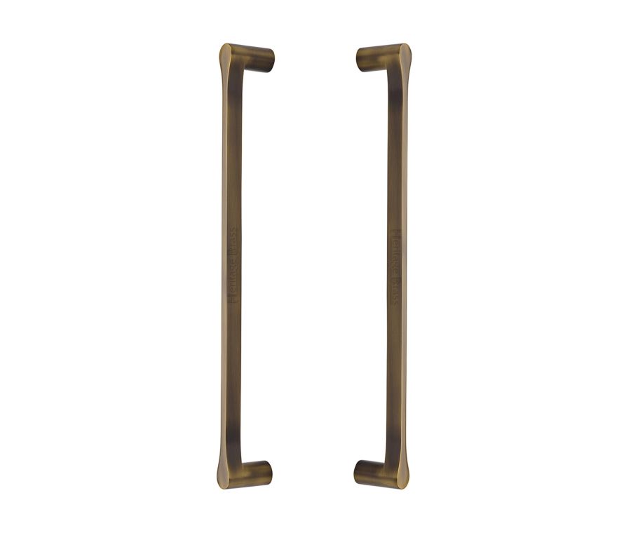 Heritage Brass Antique Brass Gio Back to Back Door Pull Handle 332mm
