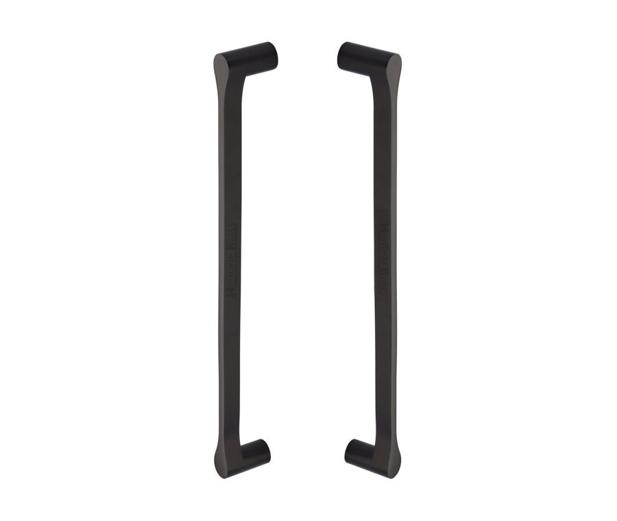 Heritage Brass Matt Bronze Gio Back to Back Door Pull Handle 332mm