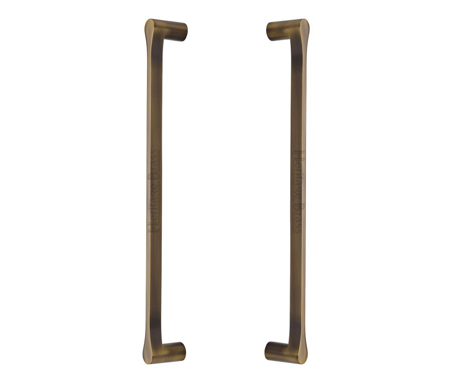 Heritage Brass Antique Brass Gio Back to Back Door Pull Handle 484mm