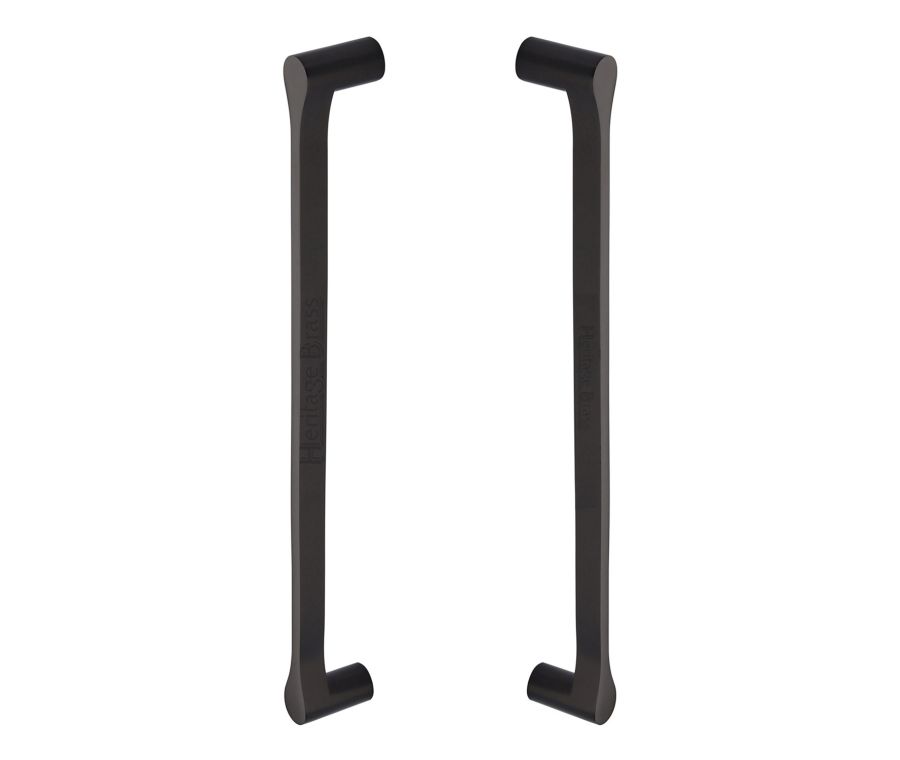 Heritage Brass Matt Bronze Gio Back to Back Door Pull Handle 484mm
